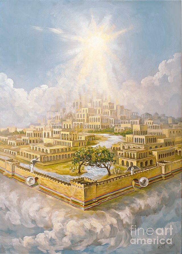 “I saw the Holy City, the new Jerusalem, coming down out of heaven from God, prepared as a bride beautifully dressed for her husband.” Revelation 21:2